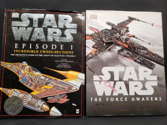 Star Wars Incredible Cross Section Books