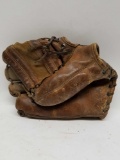 Vintage Wilson Leather Baseball Glove