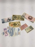 Korean Paper Money 22 Units