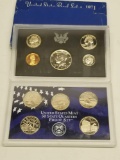 1971 Proof Set Original Box 2001 State Quarters Proof 2 Units