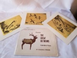 The Great Outdoors Gold Etch Prints