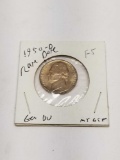 1950 D Jefferson Nickel Gem BU FS Rare Date