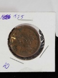 1855 Large Cent