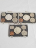 1967 1968 1969 Coin Set in Case 15 Coins