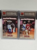 Lebron James Game Used Jersey Card 2 Units