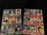 1982 Cracker Jack Uncut Sheets Baseball Cards
