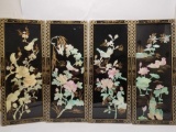 Mother of Pearl Asian Panels 4 Units