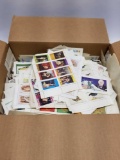 Box Full of Foriegn Stamp Blocks