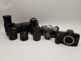 Canon Petri Camera Lenses 8 Units