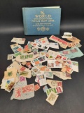World U.S. & Foreign Postage Stamp Album, Stamp Lot