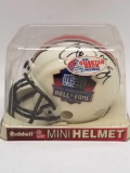 Hall of Fame Mini Helmet Signed