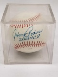 Signed Baseball says Johnny Podres