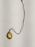 14k Gold Chain Pendant 4.4 grams