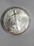 2009 American Silver Eagle Blazing White 1 Troy Ounce Silver