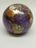 Multi Stone Globe Paperweight