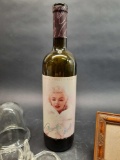 Marilyn Monroe wine bottle. And misc.