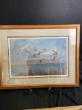 Limited edition Duck art Framed Lithograph