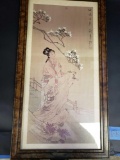 Framed Japanese art
