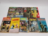 Vintage Monster Horror Books Comics 9 Units