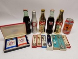 Vintage Collector Spoons Cards Coke Bottles 14 Units