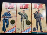 GI Joe by Hasbro Limited Editions 3 in lot