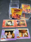 Treasure planet film cards and Finding Nemo trading cards