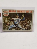 1964 Topps Sandy Koufax Signed Card