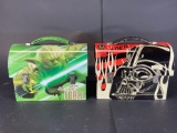 Yoda and Darth Vader lunchboxes