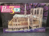 3D Puzzle Norte Dame Cathedral and Wood Apache kit