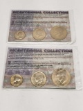 Bicentennial Collection 1976 Dollar Half Quarter 2 Units