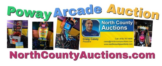 Poway Arcade Games Auction