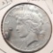 1923-S Silver Peace Dollar Damaged 90% Silver