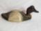 Vintage Wood Carved Duck Decoy