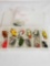 Vintage Heddon Sonic 385 Fishing Lure Collection