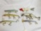 Vintage Fishing Lure Collection 6 Units