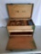 Vintage Wood Fishing Tackle Box