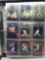 Binder of 2000 Bowman Chrome Baseball Cards