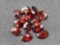 20ct Lot Madagascar Ruby Red Garnet Lot Stunning high quality