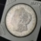 1921-D Morgan Silver Dollar gem bu blazing frosty better date nice luster 90%