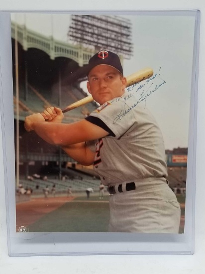 Harmon Killebrew Signed Photo