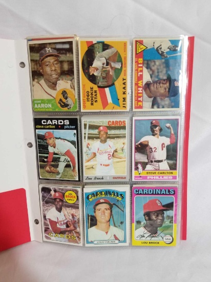 1960s 70s Baseball Cards Signed Jersey Cards