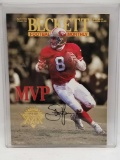 1995 Beckett Magazine Signed Steve Young