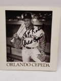 Orlando Cepeda Signed Book