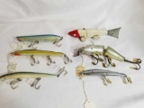 Vintage Fishing Lure Collection 6 Units