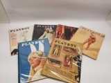 1960s Playboy Magazines 6 Units
