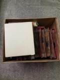Box Full of Vintage LP Records in Album