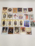 Lot of Basketball Signed Jersey Numbered Cards 23 Units