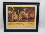 1987 Heckedy Peg Don Wood Framed Artwork