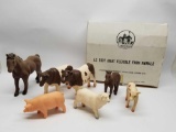 Lakeshore Flexible Farm Animals 7 Units