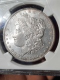 1904-O Morgan Silver Dollar NGC MS-63+ Toned Beauty Slabbed under grade pq